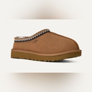 UGG Tassman II Slip-On Mule in Chestnut Brown Size 6 In Excellent Condition